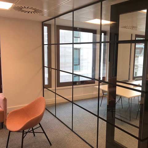 Glass Wall Partition London-4